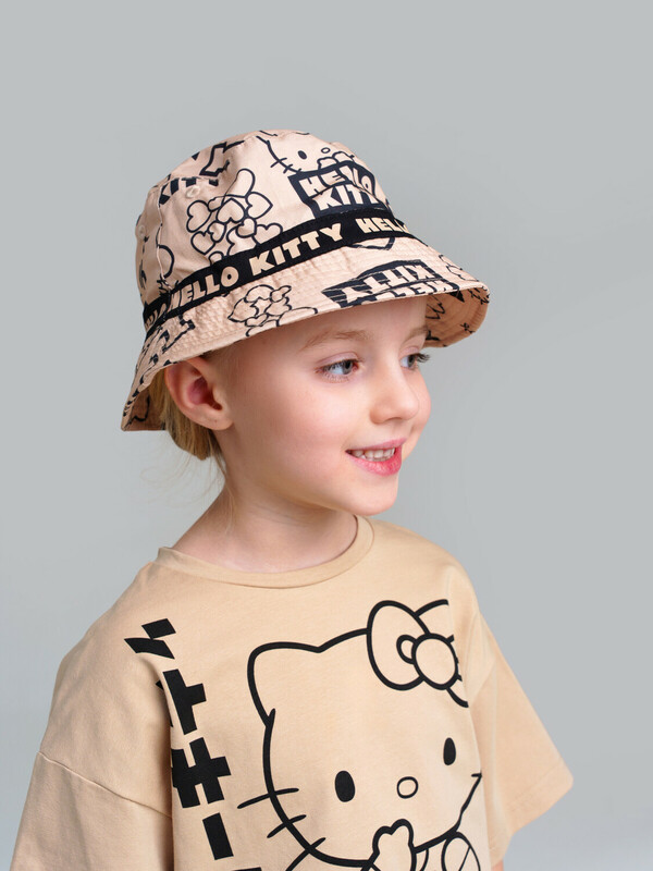 Панама текстильная для девочек