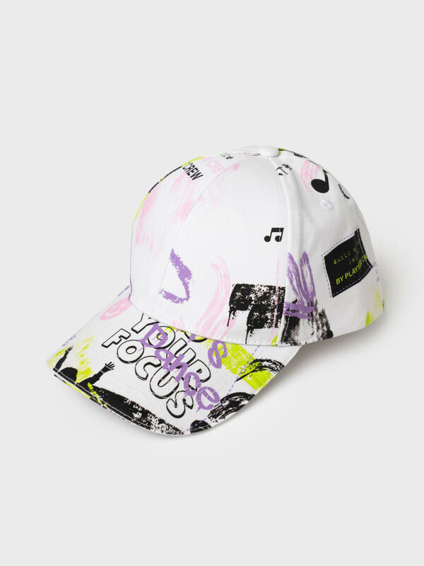 Кепка текстильная для девочек