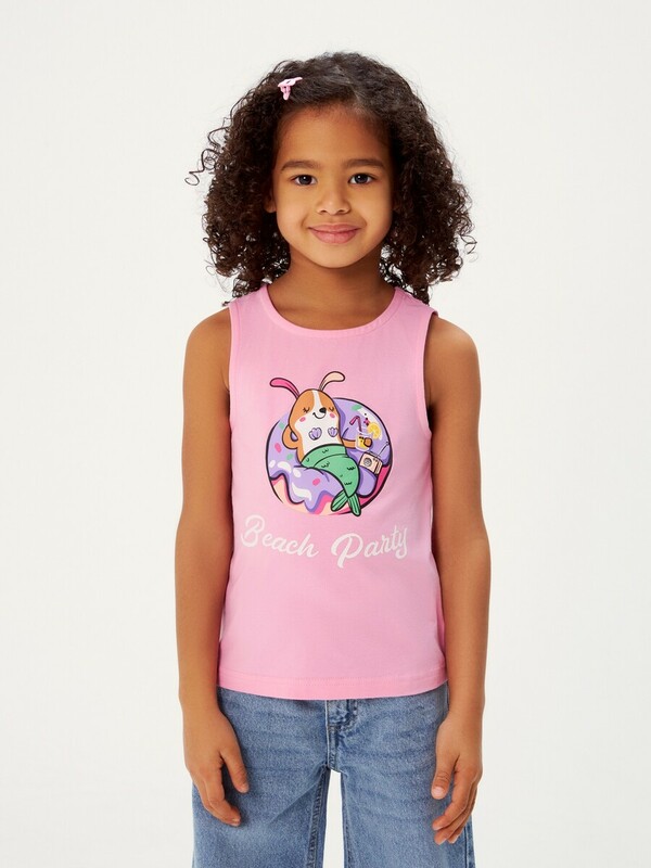 Блузка-топ детская для девочек Delfin