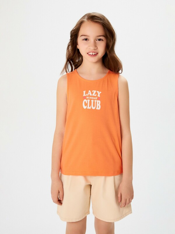 Блузка-топ детская для девочек Delfin