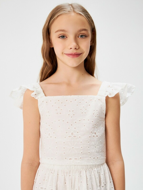 Блузка детская для девочек Cafe_bl