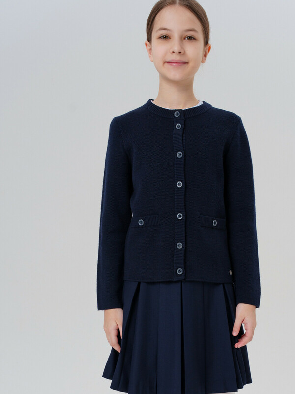 Кардиган трикотажный для девочек