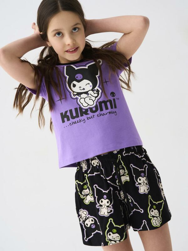 Шорты трикотажные для девочек