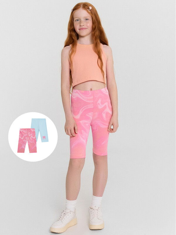 ШОРТЫ ДЛЯ ДЕВОЧЕК (2ШТ.) 137721-2