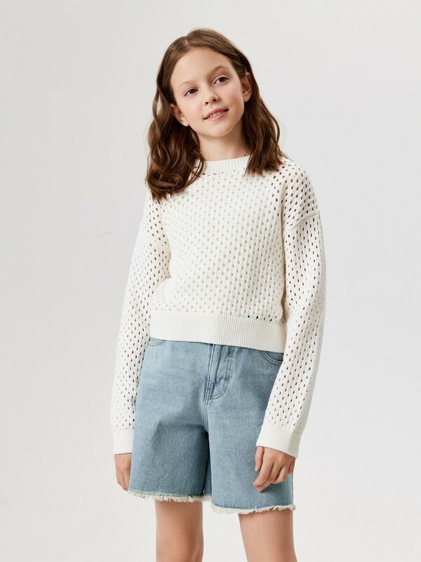 Шорты джинсовые детские для девочек Leina