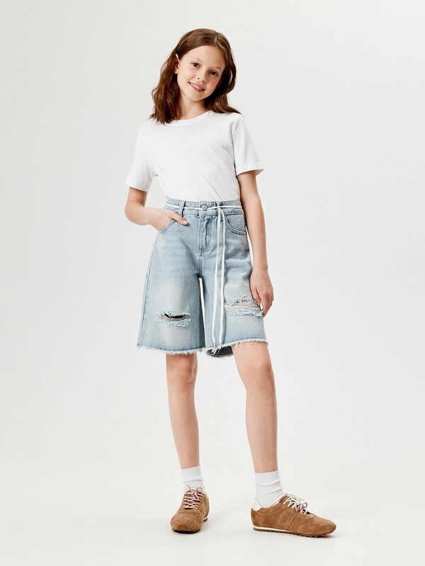 Шорты джинсовые детские для девочек Albano