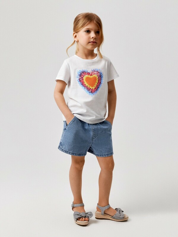 Шорты джинсовые детские для девочек Meleis