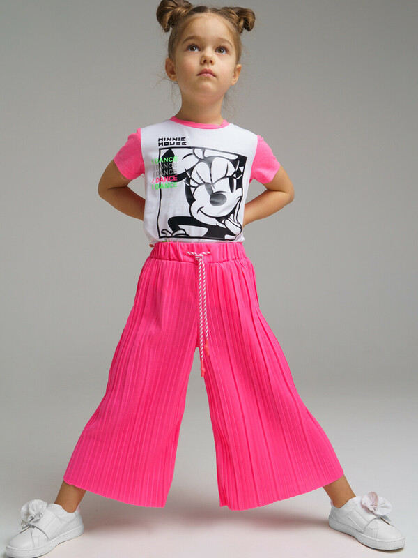 Брюки трикотажные для девочек (кюлоты)