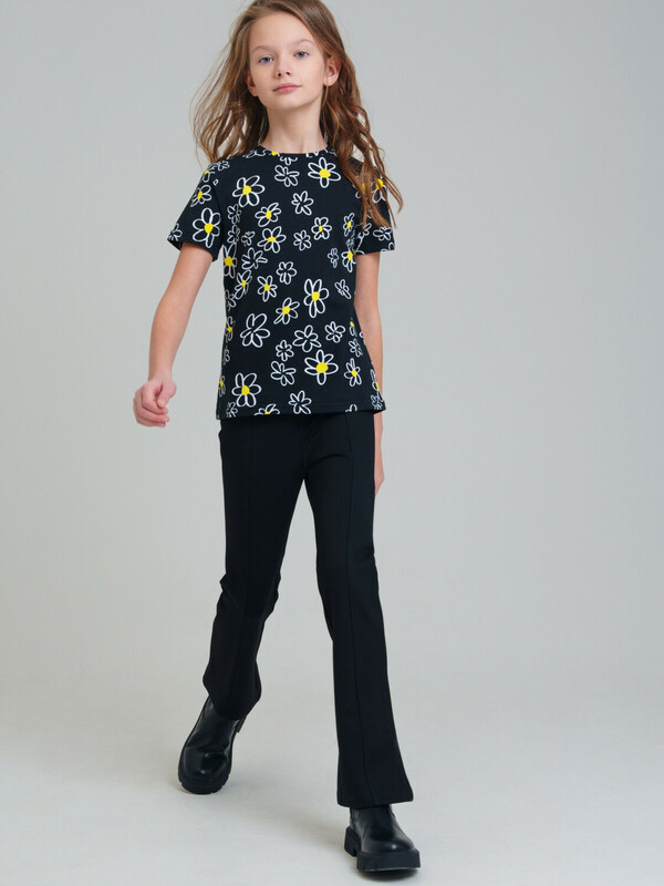 Брюки трикотажные для девочек