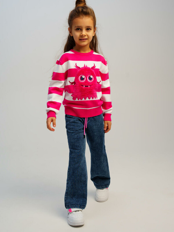 Брюки трикотажные для девочек