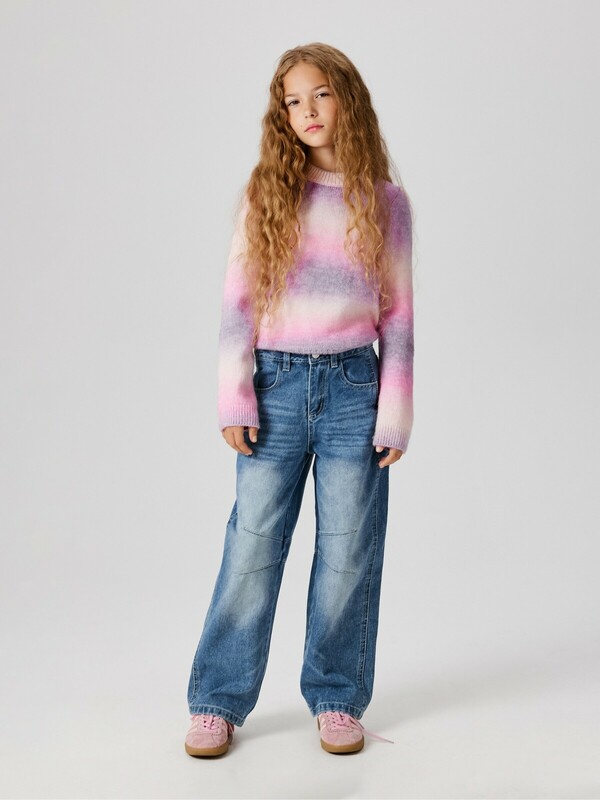 Брюки джинсовые детские для девочек Neva