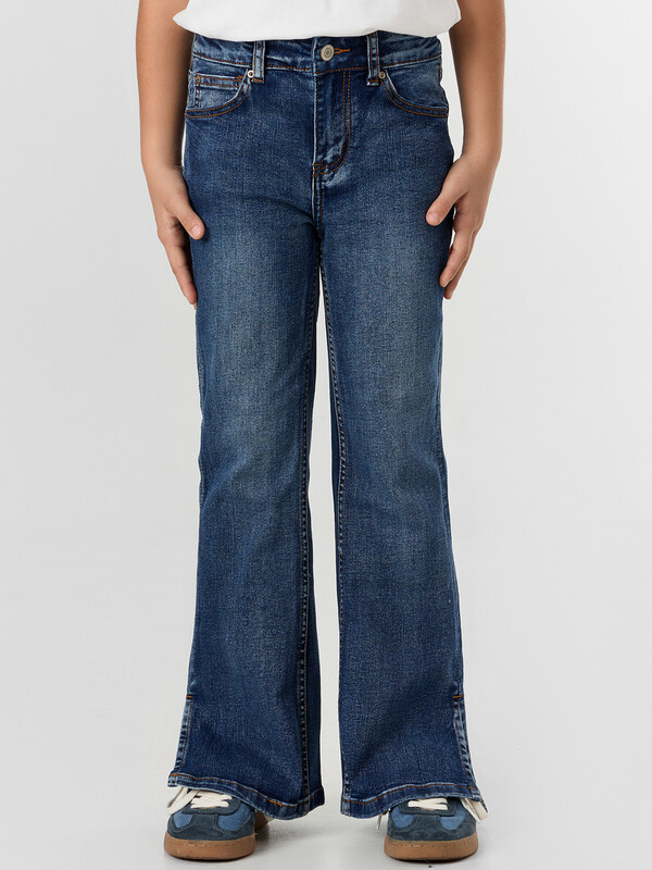 БРЮКИ ДЖИНСОВЫЕ ДЛЯ ДЕВОЧЕК 2025-2DTG521-3