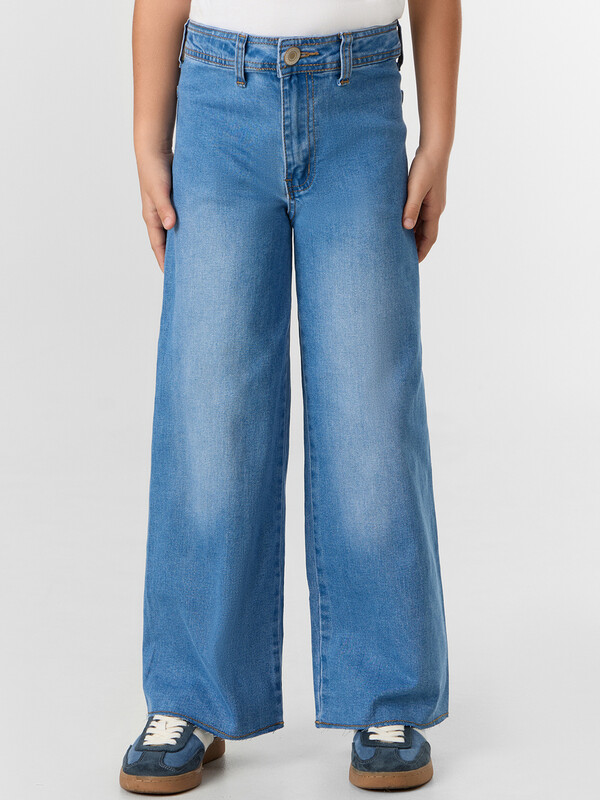 БРЮКИ ДЖИНСОВЫЕ ДЛЯ ДЕВОЧЕК 2025-2DTG531-2