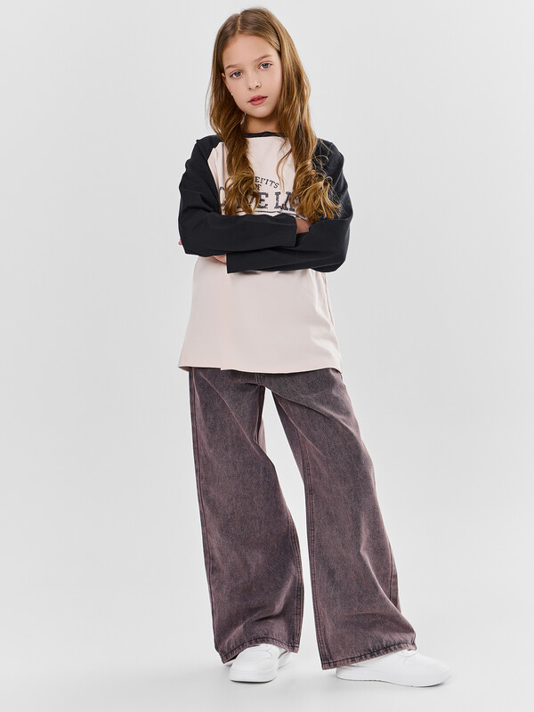 ДЖИНСЫ ДЛЯ ДЕВОЧЕК 2026-1DTG501h-9c