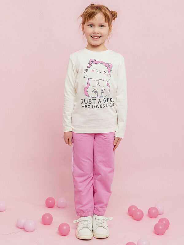 Лонгслив для девочки (031_ЛС25)