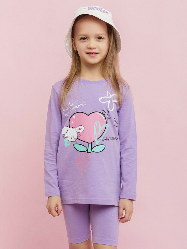 Лонгслив для девочки (052_ЛС25)