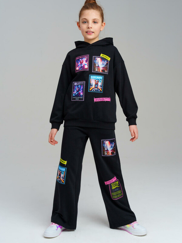 Толстовка трикотажная для девочек