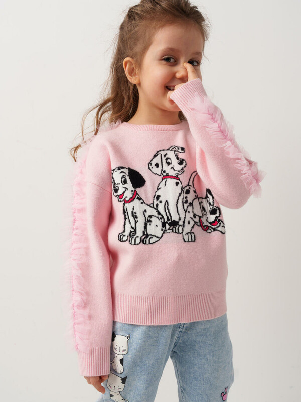 Джемпер трикотажный для девочек