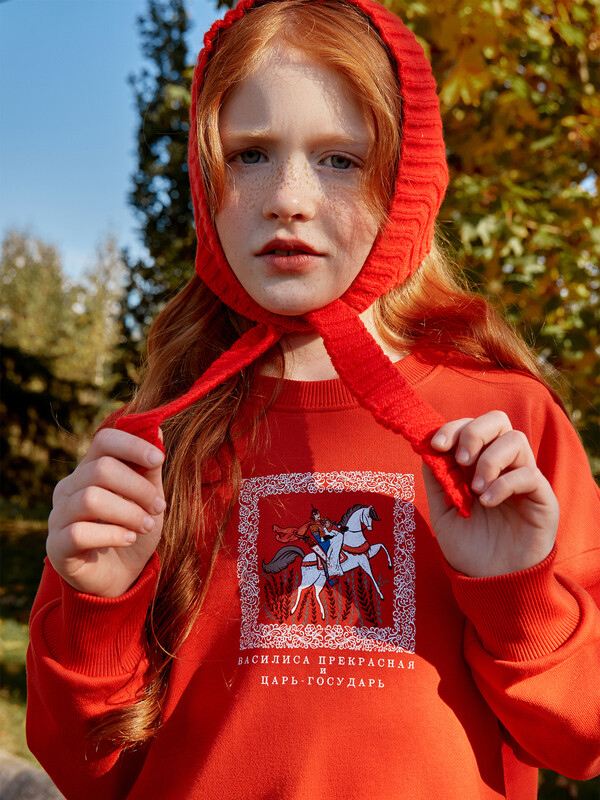 СВИТШОТ ДЛЯ ДЕВОЧЕК 127897/1