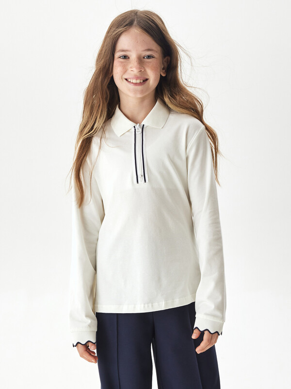 14534 Поло с длинными рукавами T215.02