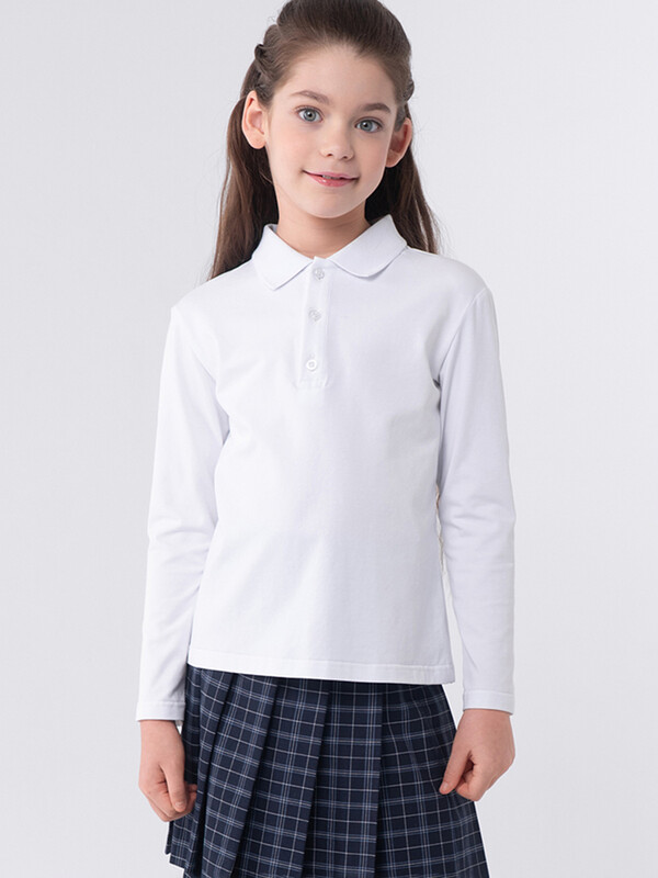 15842 Поло с длинными рукавами T281.01