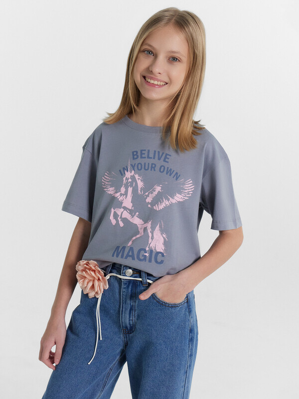 ФУТБОЛКА ДЛЯ ДЕВОЧЕК 117915