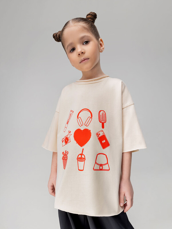 Футболка с принтом "8 марта"