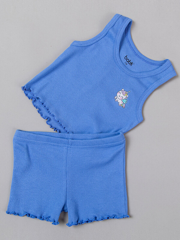 Комплект майка-топ и шорты для девочки (026/5_ОП24)