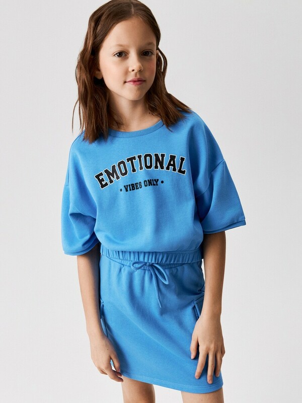 Комплект для девочек ((1)джемпер и (2)юбка) Agnessa