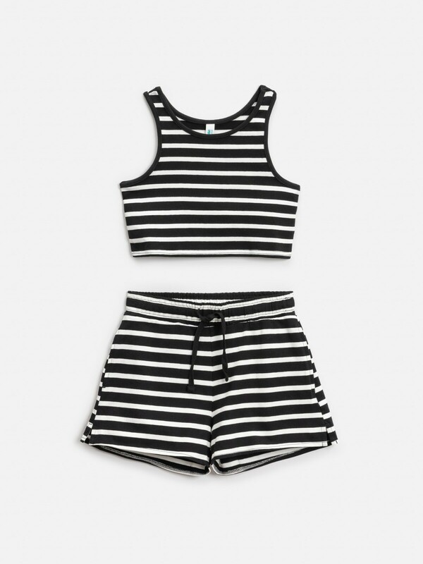 Набор детский для девочек ((1)майка и (2)шорты) Durian_set