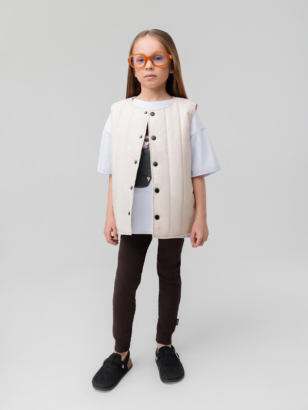 Леггинсы в рубчик