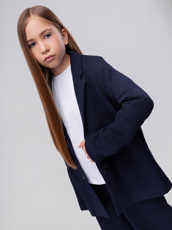 Пиджак с имитацией кармана