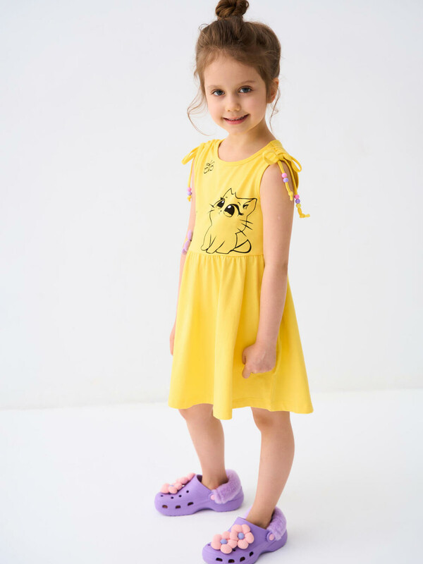 Сарафан трикотажный для девочек