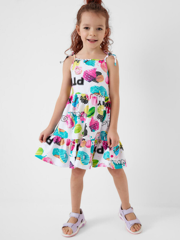 Сарафан трикотажный для девочек