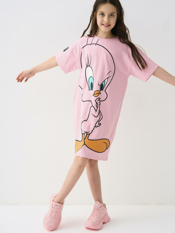 Платье трикотажное для девочек