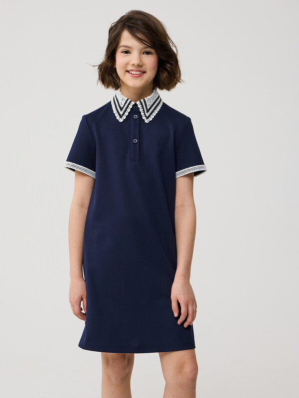 14726 Платье с короткими рукавами D1027.01