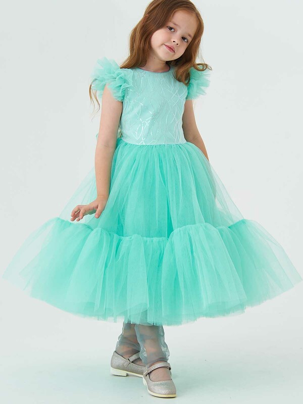 22600 Платье с короткими рукавами D437.07