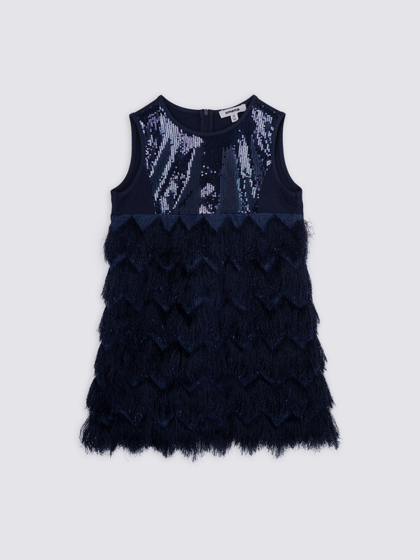 25041 Платье с короткими рукавами D1111.03