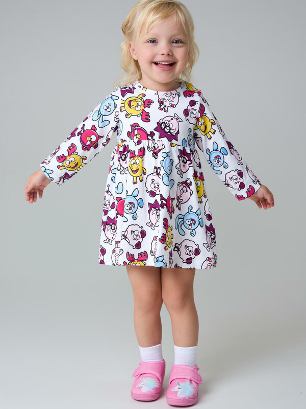 Платье детское трикотажное для девочек