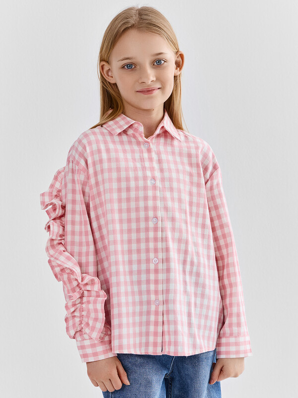 РУБАШКА ДЛЯ ДЕВОЧЕК 127997