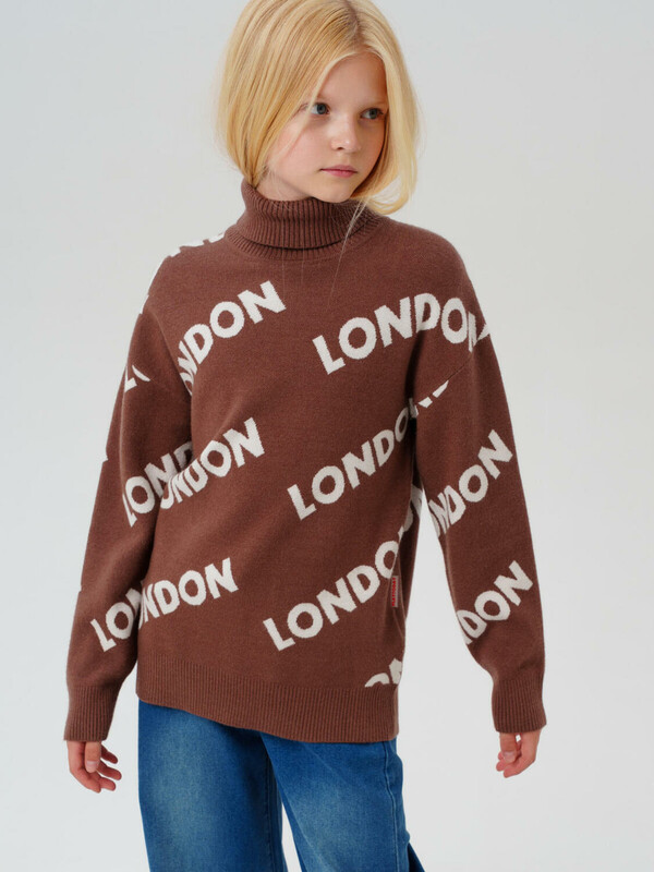 Свитер трикотажный для девочек