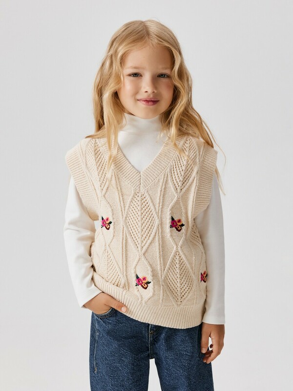 Жилет детский для девочек Rika