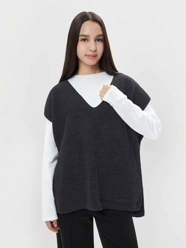 Жилет для девочек 712В-723-Г