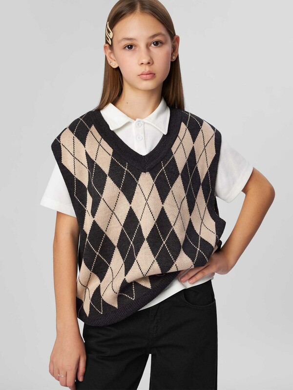 Жилет для девочек 722К-1253-ГБ