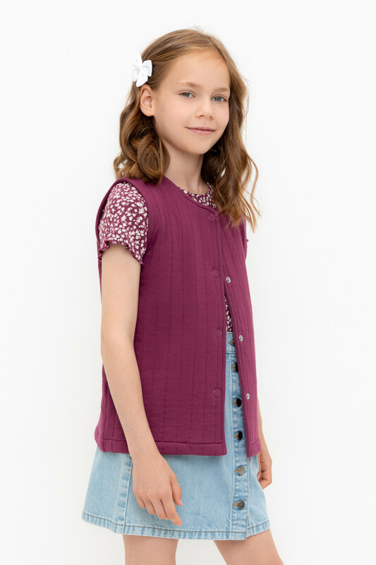 жилет для дев