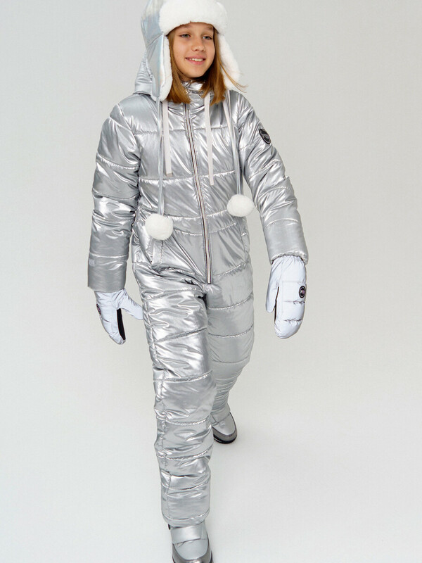 Варежки текстильные для девочек