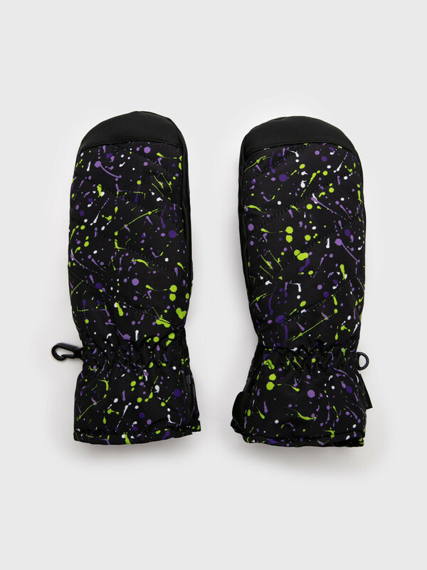 Варежки текстильные для девочек