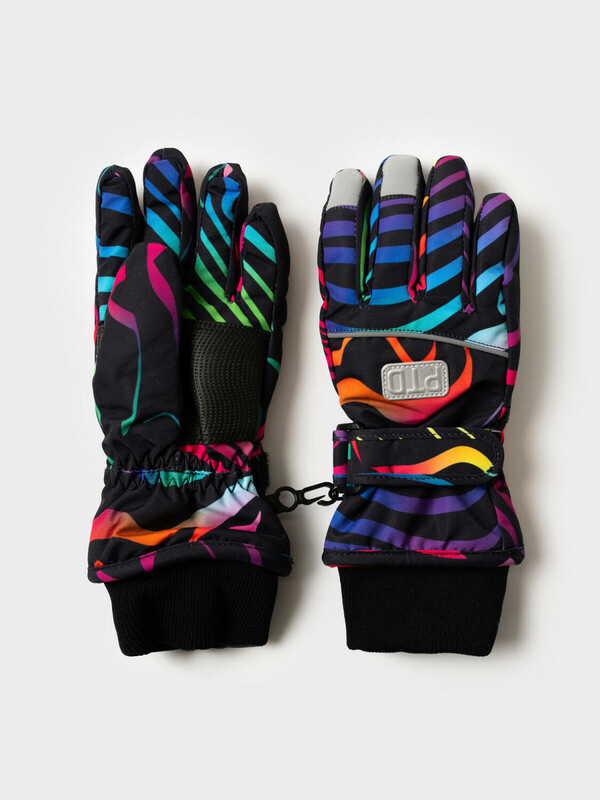 Перчатки текстильные для девочек