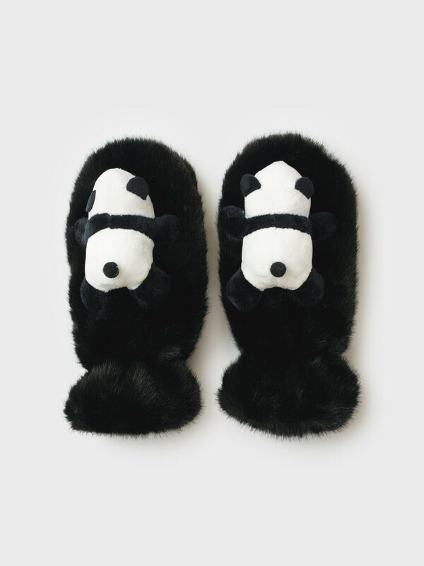 Варежки трикотажные для девочек