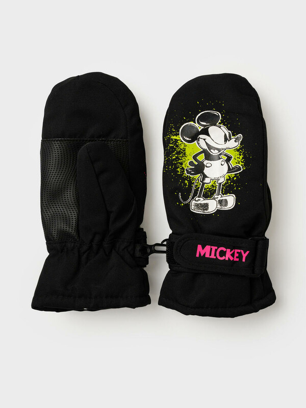 Варежки текстильные для девочек